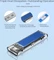 Orico TCM2-C3, blau/transparent, USB-C 3.1 Vorschaubild