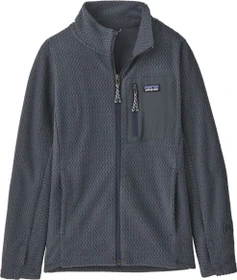 Patagonia R1 Air Full-Zip Funktionsjacke smolder blue (Junior)