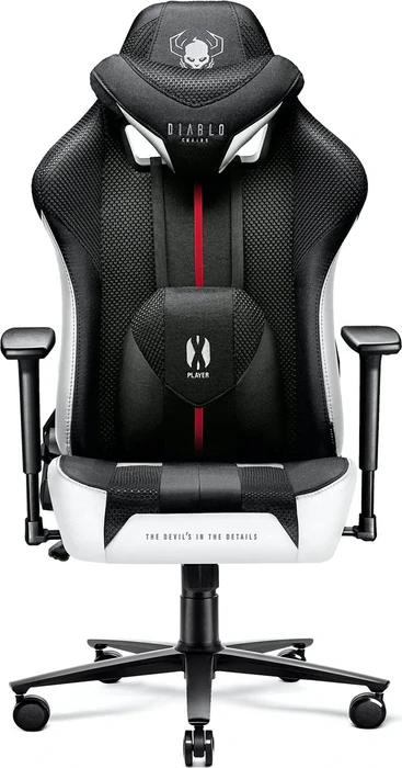 Diablo Chairs X-Player 2.0 Kids Gamingstuhl, schwarz/weiß