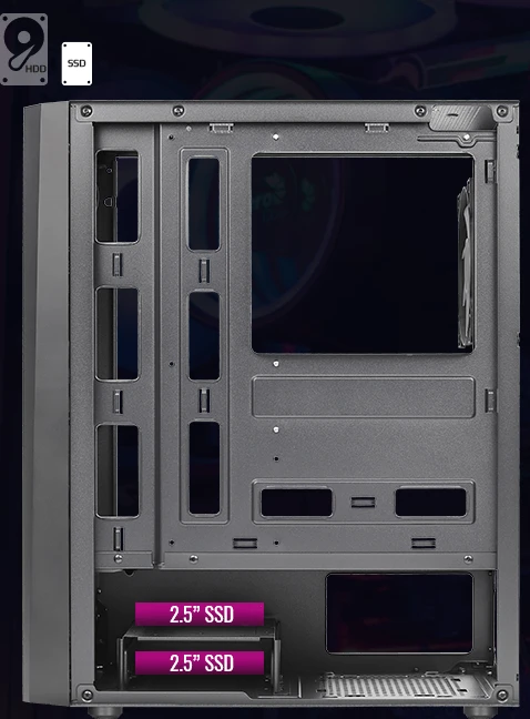 AeroCool Delta, Acrylfenster
