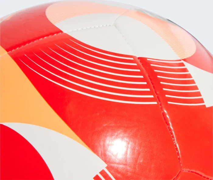 adidas Île-De-Foot 24 Club Fußball white/glow orange/solar red