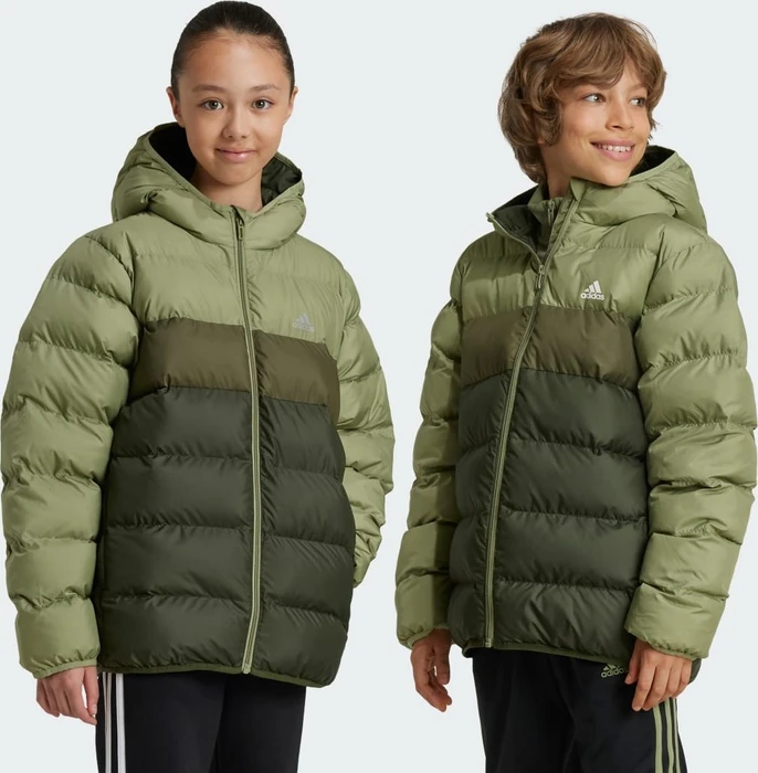 adidas Synthetic Down Funktionsjacke tent green/olive strata/night cargo (Junior)
