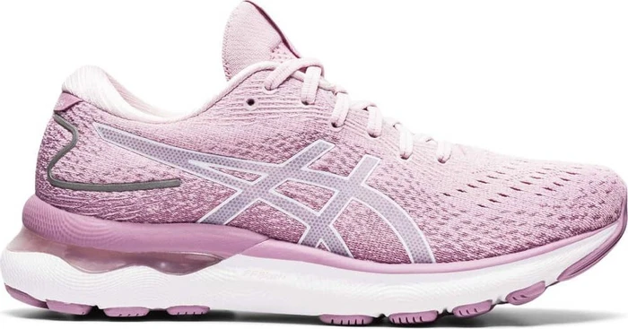 Asics Gel-Nimbus 24 barely rose/white (Damen)