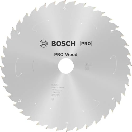 Bosch Professional Standard for Wood Kreissägeblatt 40Z, 254x1.6x30mm, 1 Stück