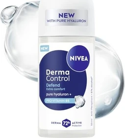Nivea Anti-Transpirant Derma Dry Control Defend Deodorant Roll-On, 50ml