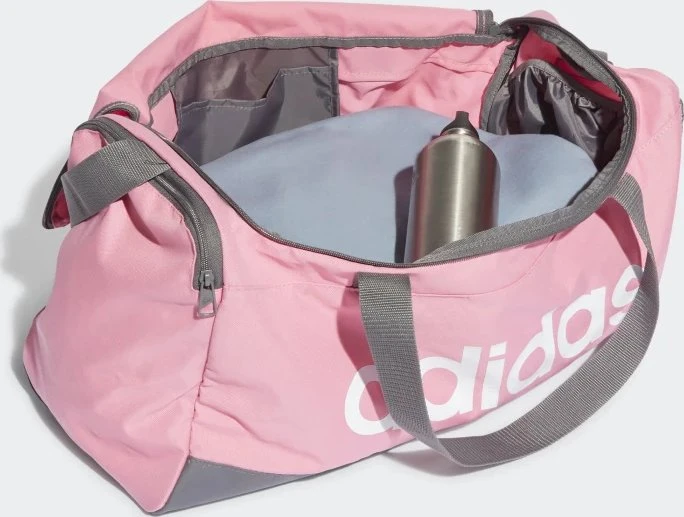 adidas Essentials Logo Duffelbag Medium Sporttasche bliss pink/grey four/white