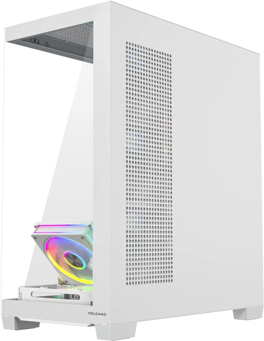 Modecom Volcano Stellar Plus 5F White, Glasfenster