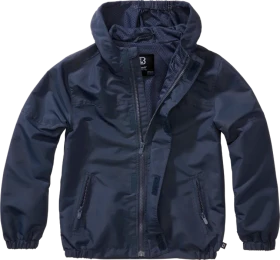Brandit Windbreaker Summer Frontzip Jacke navy (Junior)