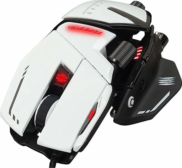 MadCatz R.A.T. 8+, weiß, USB