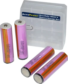Samsung SDI Li-Ion 18650 2550mAh, 4er-Pack