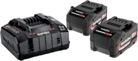 Metabo Starterset 18V, 5.2Ah, Li-Ionen, 2 Akkus [10.4Ah] [187.2Wh]