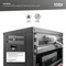 Digitus Audio Video Rack 19" AVS/Equipment Rack 16HE, mit Rollen, unmontiert, RAL 9005, 460mm tief Vorschaubild