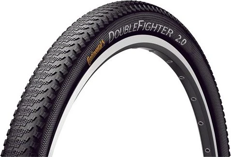 Continental Double Fighter III 700x35C Reifen schwarz reflex