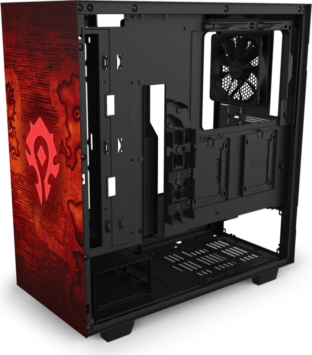 NZXT H510 Horde CRFT 05, Glasfenster