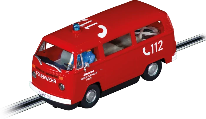 Carrera Digital 132 VW Bus T2b Feuerwehr