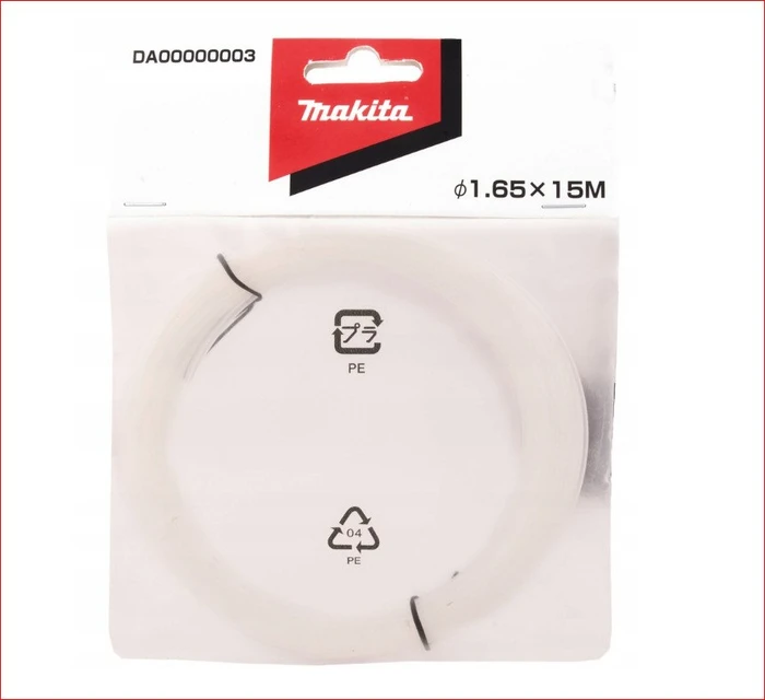 Makita Trimmerfaden für Rasentrimmer, 1.6mm/15m