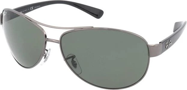Ray-Ban RB3386 63mm gunmetal-black/polarized green