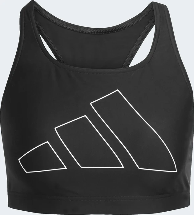adidas Big Bars Bikini-Oberteil schwarz (Damen)