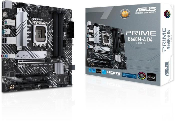 ASUS Prime B660M-A D4-CSM (Intel 1700)