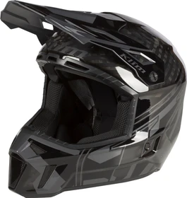 Klim F3 Carbon Pro Ascent Asphalt Strike Orange matt grau/orange