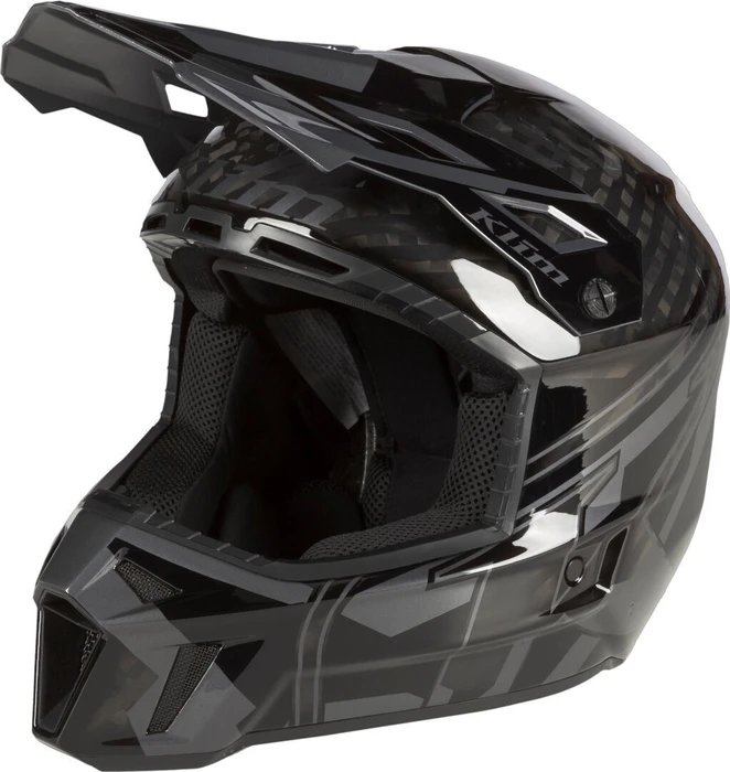 Klim F3 Carbon Pro Ascent Asphalt schwarz/grau