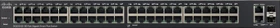 Cisco SG220 Rackmount Gigabit Smart Switch, 48x RJ-45, 2x RJ-45/SFP (SG220-50-K9)