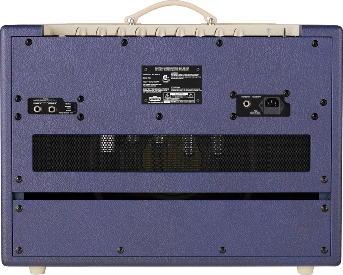 VOX AC15C1 Custom Limited Edition Two Tone Blue & Cream