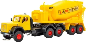 Viessmann - Spur H0 - CarMotion - MAGIRUS DEUTZ 3-achs Eckhauber mit Betonmischauflieger