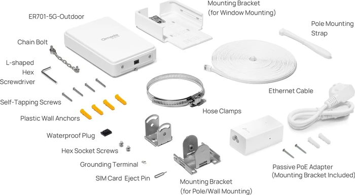 TP-Link ER701-5G-Outdoor, Outdoor, 5G