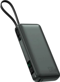 4smarts Enterprise mit integriertem USB-C Kabel 20000mAh 130W grau