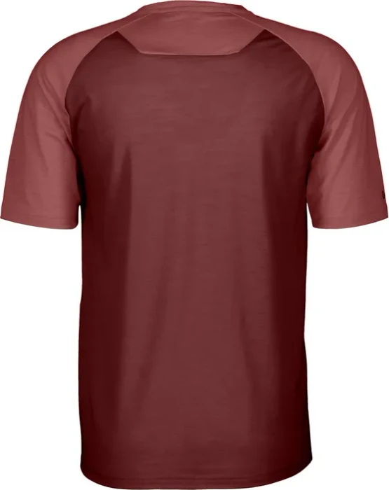 Scott Defined Merino Trikot kurzarm dusk red/wood red (Herren)