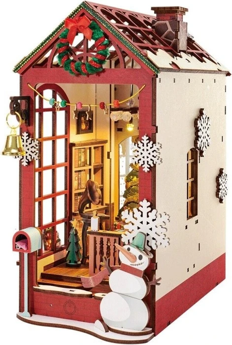 Rolife Book Nook Weihnachtsszene für drinnen
