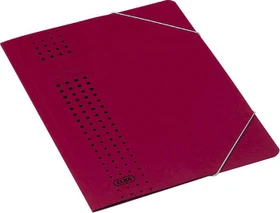 Elba Chic Sammelmappe mit Eckspanner, A4, bordeaux, 25er-Pack