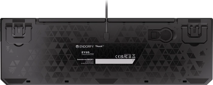 Endorfy Thock, PBT, LEDs RGB, Kailh RED, USB, DE