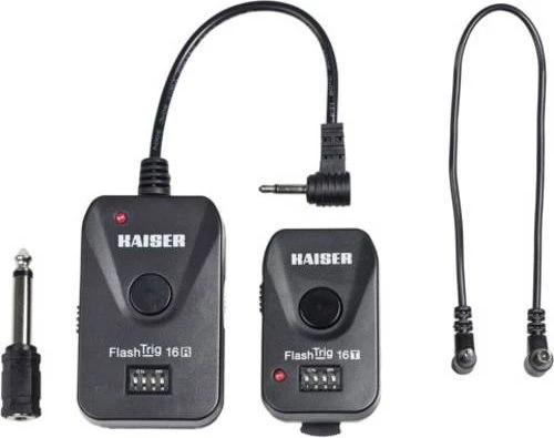 Kaiser Funkauslöser-Set FlashTrig 16 für Studio-Blitzgeräte