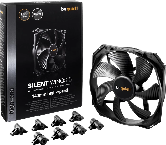 be quiet! Silent Wings 3 PWM High-Speed, 140mm