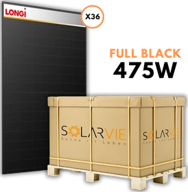 Longi LR7-54HVBB-475M, 475Wp, 36 Stück, 17.10kWp