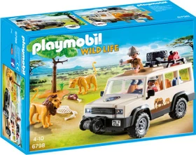 playmobil Wild Life Safari-Geländewagen mit Seilwinde