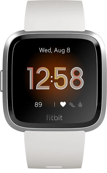 Fitbit Versa Lite Edition Aktivitäts-Tracker white/silver