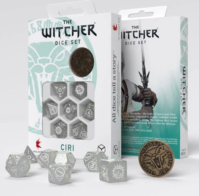Q-Workshop Würfelset The Witcher - Ciri