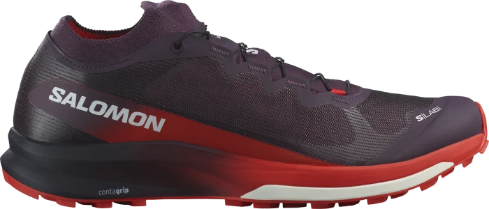 Salomon S/Lab Ultra 3 plum perfect/fiery red/white (Herren)