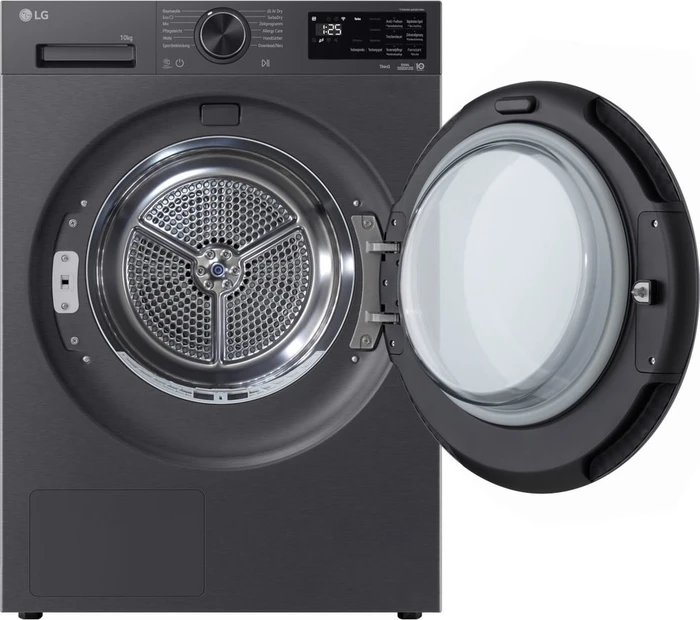 LG RT10X7B Wärmepumpentrockner mattblack