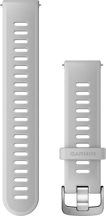 Garmin Schnellwechsel Ersatzarmband 20mm Silikon weiß
