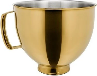 KitchenAid 5KSM5SSBRG Edelstahlschüssel 4.8l radiant gold