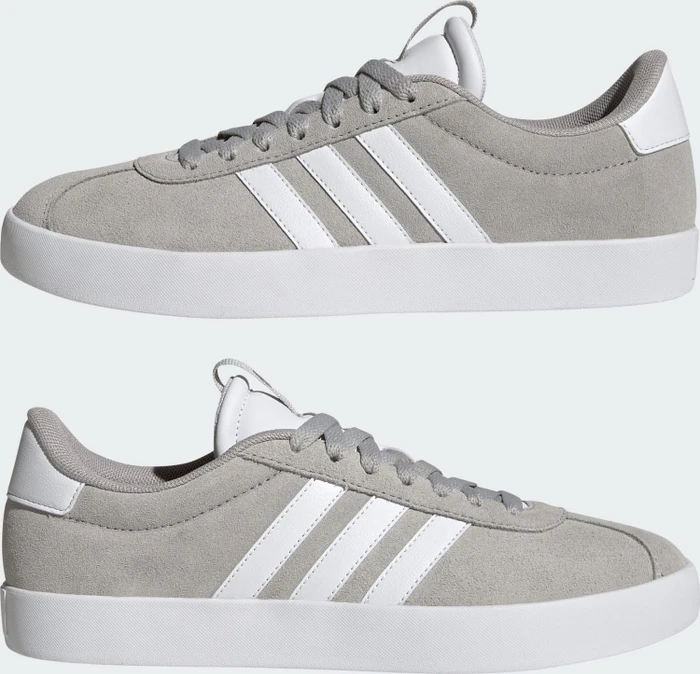 adidas VL Court 3.0 grey two/cloud white/silver metallic (Damen)