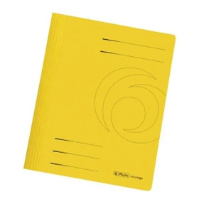 Herlitz Intensiv Schnellhefter Karton, A4, gelb
