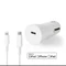 Nedis 20W USB-C Kfz-Schnellladegerät mit Power Delivery inkl. 1.0m Lightning-Kabel weiß Vorschaubild