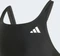 adidas V-förmiges Rückendesign Badeanzug schwarz (Junior) Vorschaubild