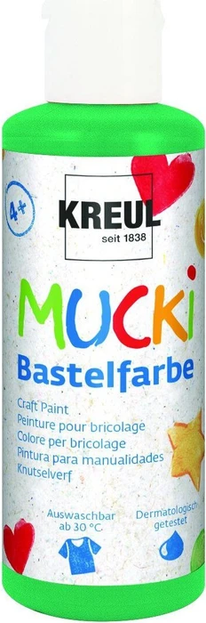 Kreul Mucki Bastelfarbe, grün, 80ml