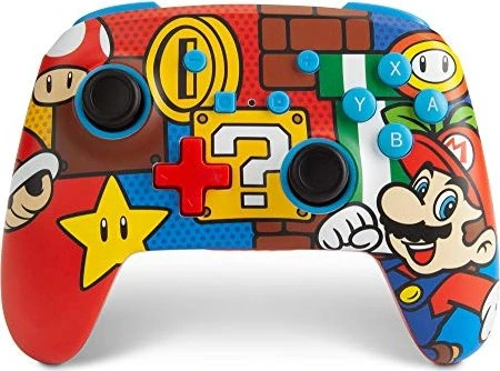PowerA Enhanced Wireless Controller Mario Pop (Switch)
